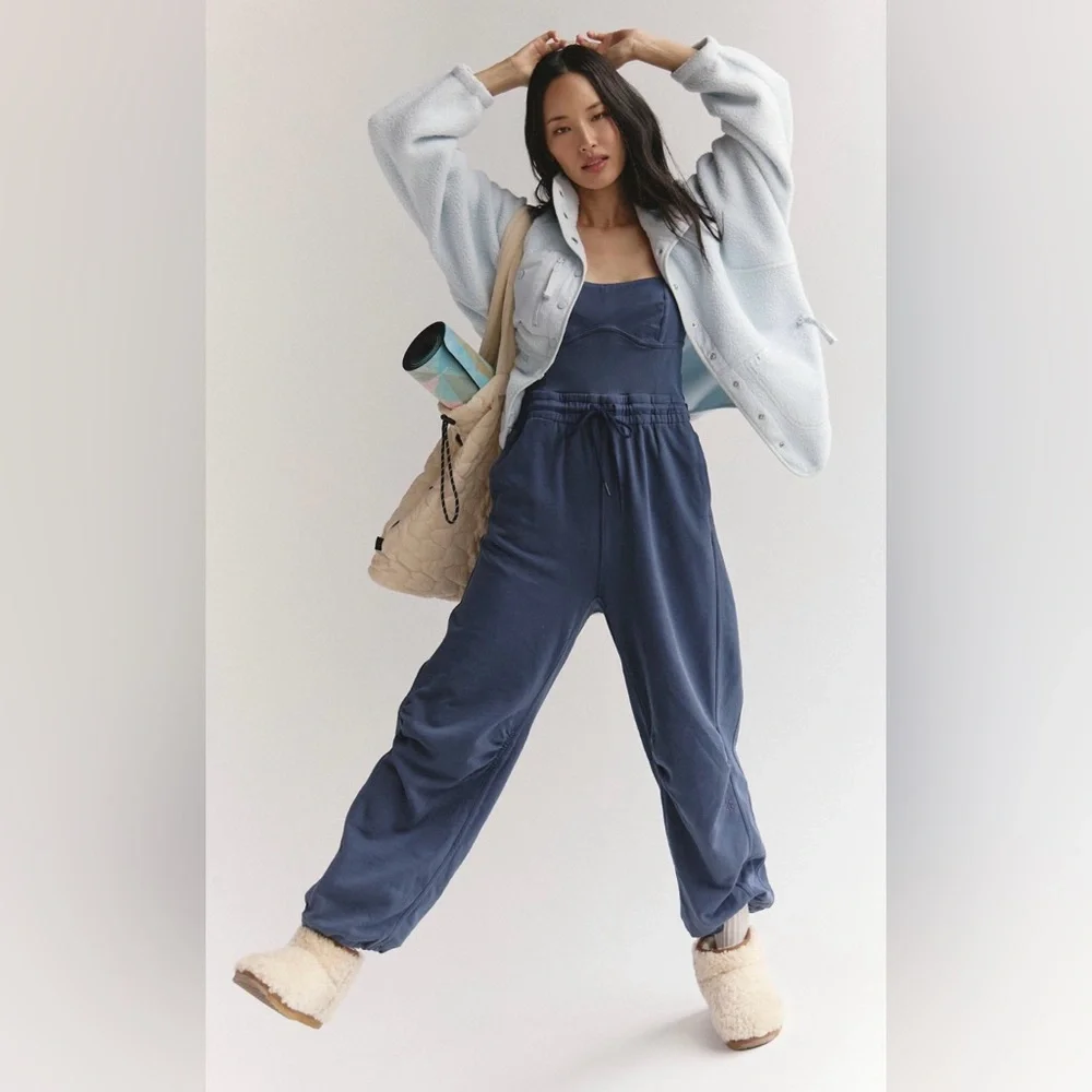 🆕 FP Movement by Free People Skyline Blue Inbound Onesie - Picture 10 of 10